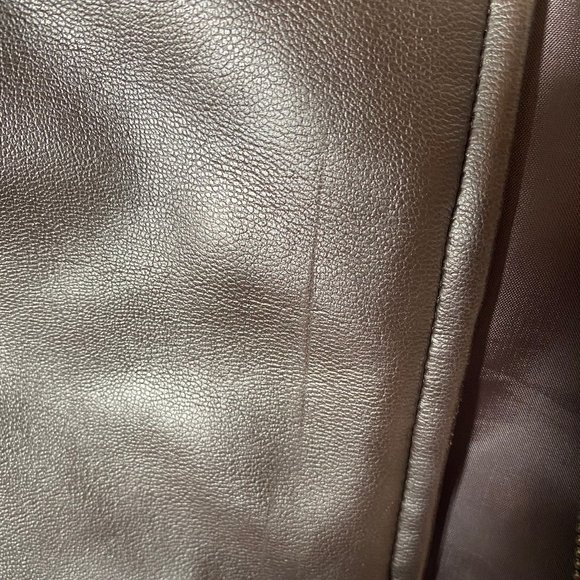 Karen Scott Vegan Leather Vest - Picture 11 of 11